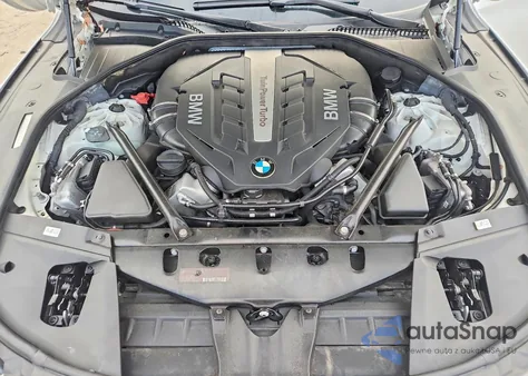 2013 BMW 750 Li из США, поврежденный, VIN WBAYE8C5XDD132558